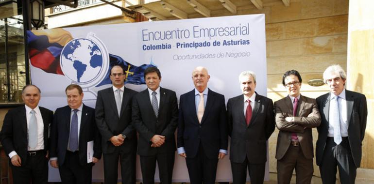 Fernández defiende el potencial asturiano ante el empresariado colombiano