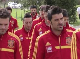 La selección escoge La Llorea para su paseo matinal