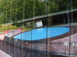 La piscina infantil de Sotrondio entrará en funcionamiento el día 4 de julio para niños de hasta 7 años 