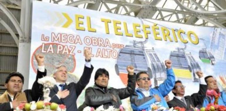 El teleférico más largo del mundo unirá las ciudades de La Paz y El Alto