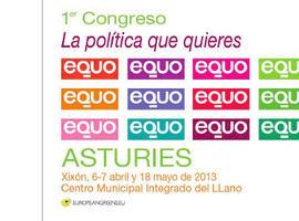 El I Congreso de EQUO Asturias comienza el sábado en Gijón