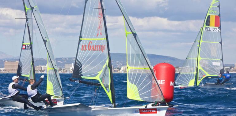 Los hermanos Alonso se quedan a las puertas de la final de 49er en el Sofía Mapfre 