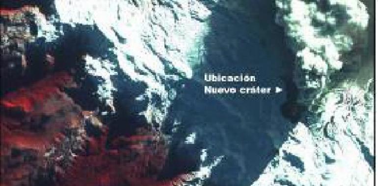 Los satélites vigilan las cenizas del volcán Puyuhe