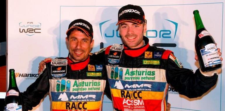 José Antonio Suárez se sube al segundo cajón del JWRC en el rallye de Portugal