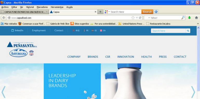 CAPSA pone en marcha su nueva web corporativa