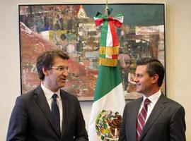 Feijoo consigue el aval de Peña Nieto a fuertes inversiones de PEMEX en el Naval gallego