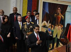 Mandatarios de América Latina en la asunción de Maduro