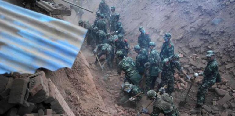 El terremoto en Sichuan lleva ya 264 muertos, 5.500 heridos y cientos de desaparecidos