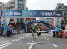 Carlos Alonso y Elena Espeso vencen en los 10 Km de Oviedo