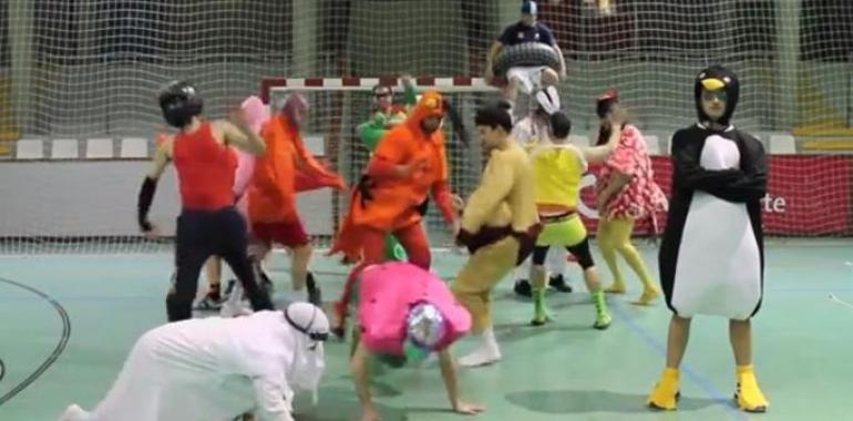 El Gijón Jovellanos celebra el ascenso con un Harlem Shake (vídeo)