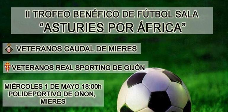 Veteranos del Caudal y el Sporting se enfrentan por una causa solidaria