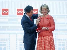 Esperanza Aguirre, Medalla de Oro de Madrid