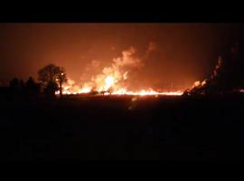 Dos muertos en la explosión de un tren de sustancias químicas belga (VIDEO)
