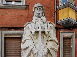 El Ayuntamiento repondrá la estatua de Teijeiro en su emplazamiento original