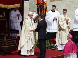 Como un ‘día histórico’ calificó el Presidente Santos la canonización de la Madre Laura 