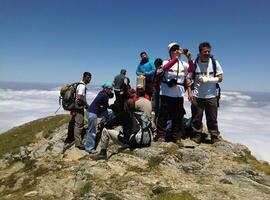 La Gran Travesía del Pirineo organizada por la CTP celebró el viernes en Ochagavía una fiesta 