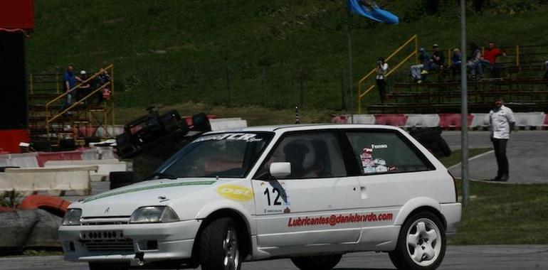 Alfonso González se lleva la victoria en la tercera prueba del campeonato de Asturias de slalom  