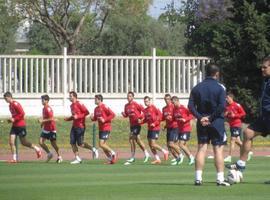 El Sporting se ejercita en Jerez 