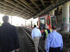 Prosiguen las investigaciones sobre el choque ferroviario en Conética (VÍDEO)