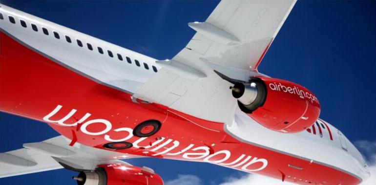 airberlin aumenta su índice de ocupación y el número de pasajeros en junio