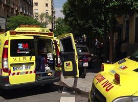 Muere un obrero en la calle Andalucía de Madrid aplastado por un palé