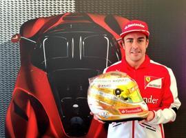 Alonso estrenará un exclusivo casco en Mónaco