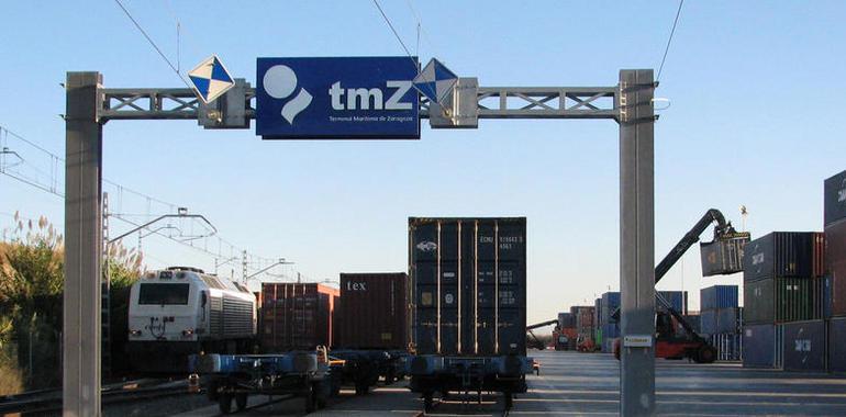 Un corredor ferroviario enlazaría las terminales portuarias de Gijón y Zaragoza