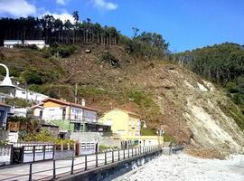 FORO urge el arreglo del argayu de la carretera de la Concha de Artedo