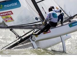 Buenas sensaciones del tandem Iker-Tara tras finalizar la Delta Lloyd Regatta en Holanda