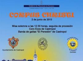 Corpus Christi y Alfombras Florales en Castropol