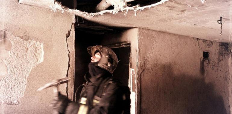 Aparatoso incendio en Torrejón de Ardoz