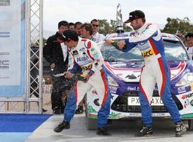 José Antonio Suárez se impone en el JWRC del rallye de Acrópolis