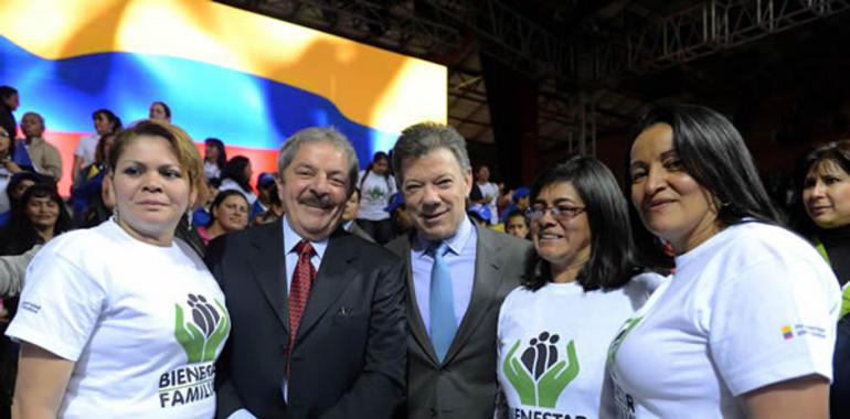 Lula elogia ensalza la política redistributiva de Colombia