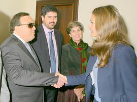 La Princesa Letizia destaca la labor internacional de la ONCE 