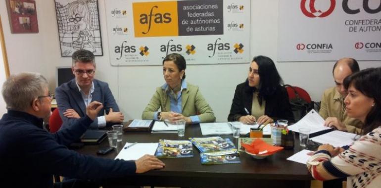 El PP gijonés expresa su compromiso con los autónomos y las pequeñas y medianas empresas