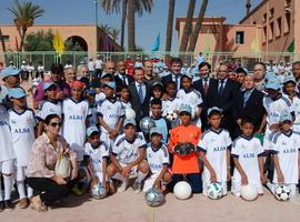 ALSA colaborará con la escuela sociodeportiva de la Fundación Realmadrid en Marrakech