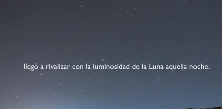 La lluvia de Dracónidas de 2011 depositó en la Tierra una tonelada de material meteorítico