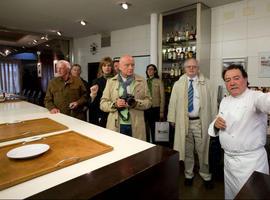 Cocineros alemanes conocen la \otra\ cocina española en Asturias