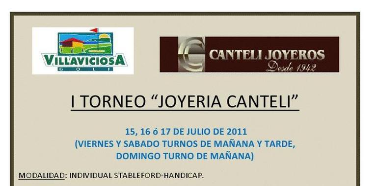 Torneo de Golf Joyería Canteli, en Villaviciosa