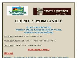 Torneo de Golf \Joyería Canteli\, en Villaviciosa