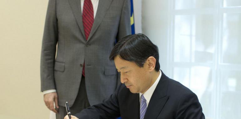 Naruhito en Moncloa