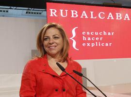 Rubalcaba, un político auténtico según Elena Valeciano