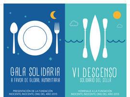 Cena Gala solidaria de Puentes del Mundo en Oviedo y Descenso Solidario del Sella