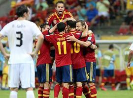 España se exhibe ante Uruguay