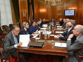 SS.AA.RR. los Príncipes de Asturias reciben a los Patronatos de la Fundación 
