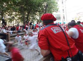 La Policía Foral ha detenido en los tres primeros días de Sanfermines a 23 personas por diversos delitos 