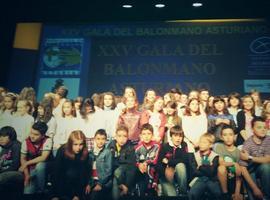 El balonmano asturiano premia a los suyos