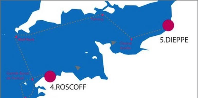 La cuarta y última etapa de La Solitaire du Figaro 2013 navega hacia Dieppe 