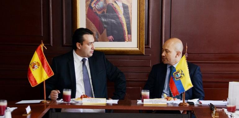España ratifica apoyo financiero a Ecuador 