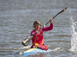 Jana Smidakova participa mañana en el Descenso Solidario del Sella